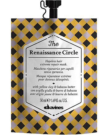 Davines The Renaissance Circle Hair Mask - Маска «экстрим-восстановление» для безнадежных волос 50 мл - hairs-russia.ru